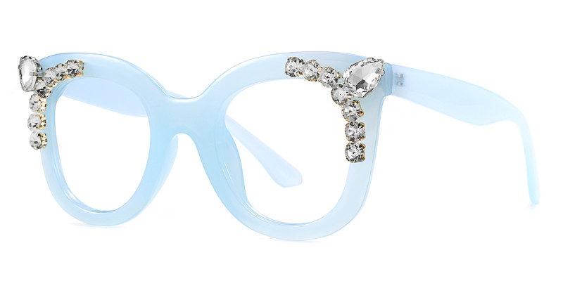 Cateye Blue Frame