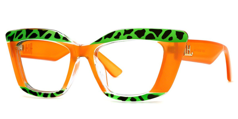 Cateye Orange Frame