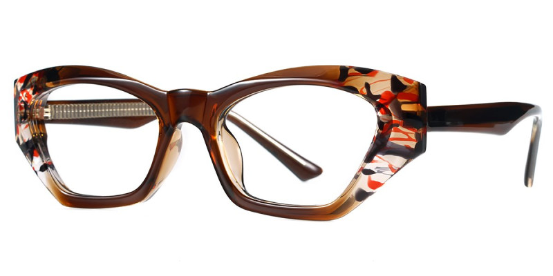 Cateye Brown Frame