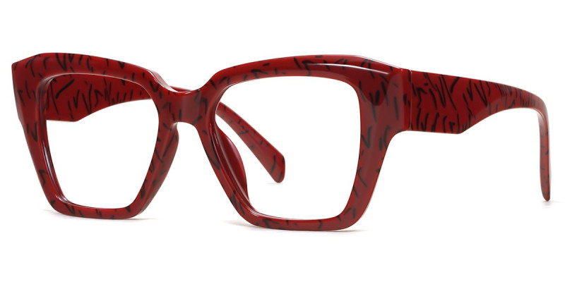 Cateye Red Frame