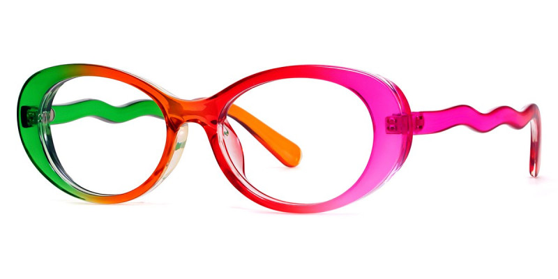 Oval Multicolor Frame