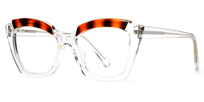 Cateye Clear Frame