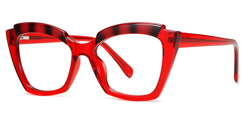 Cateye Red Frame