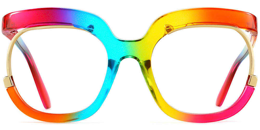 Rizzy - Round Multicolor Prescription Glasses | Ublins