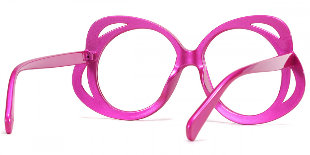Garland - Oval Pink Prescription Glasses | Ublins
