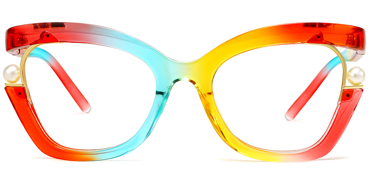 Rosalie - Cateye Rainbow Prescription Glasses | Ublins