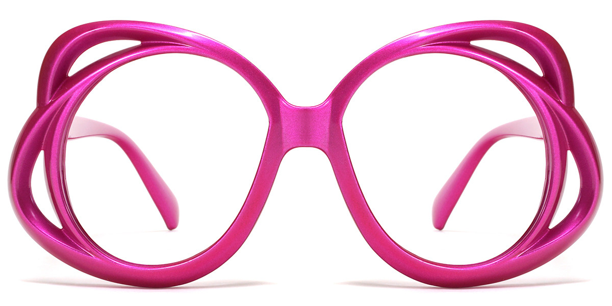 Garland - Oval Pink Prescription Glasses | Ublins