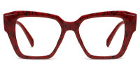 Cateye Red Frame