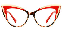 Cateye Red Frame