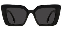 Square Black Sunglasses