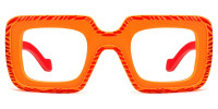 Square Orange Frame