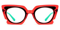 Cateye Red Frame