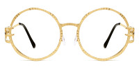 Round Gold Frame