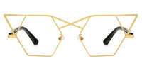 Cateye Gold Frame