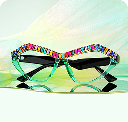 Rhinestone Glasses