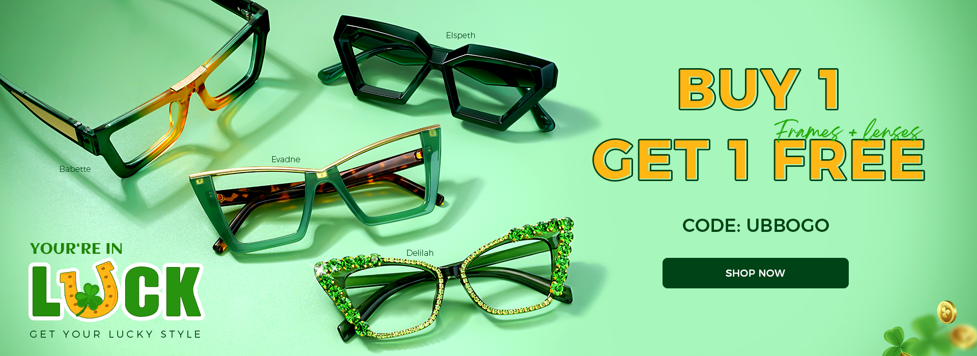 Buy 1 Get 1 Free (Frames + Lenses)